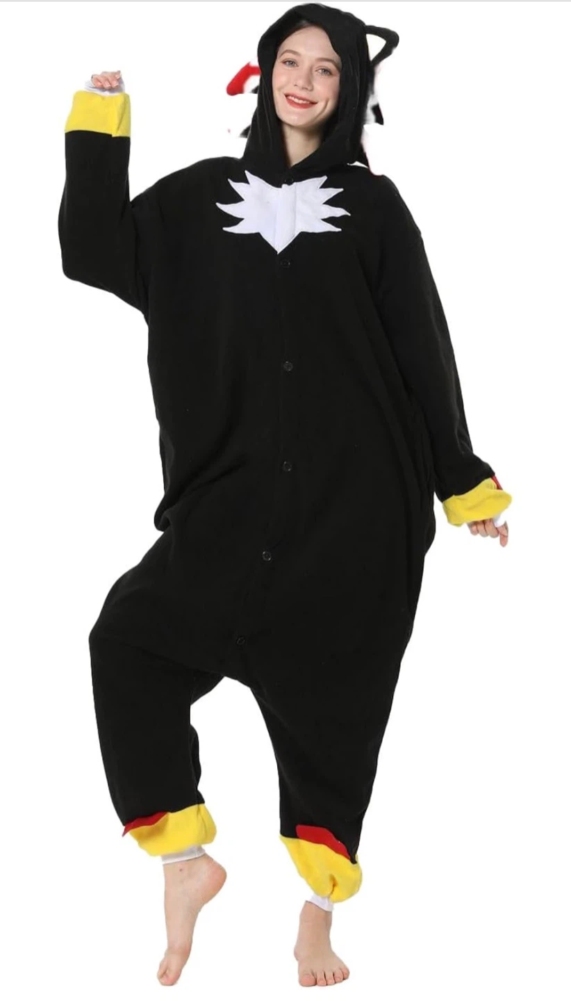 Shadow the Hedgehog Character Onesie - photo 3