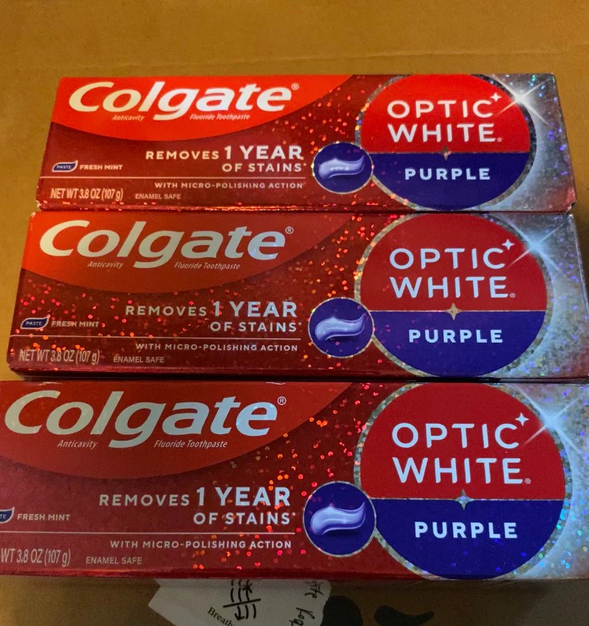 3 Colgate O.W. Purple Toothpaste 🏈