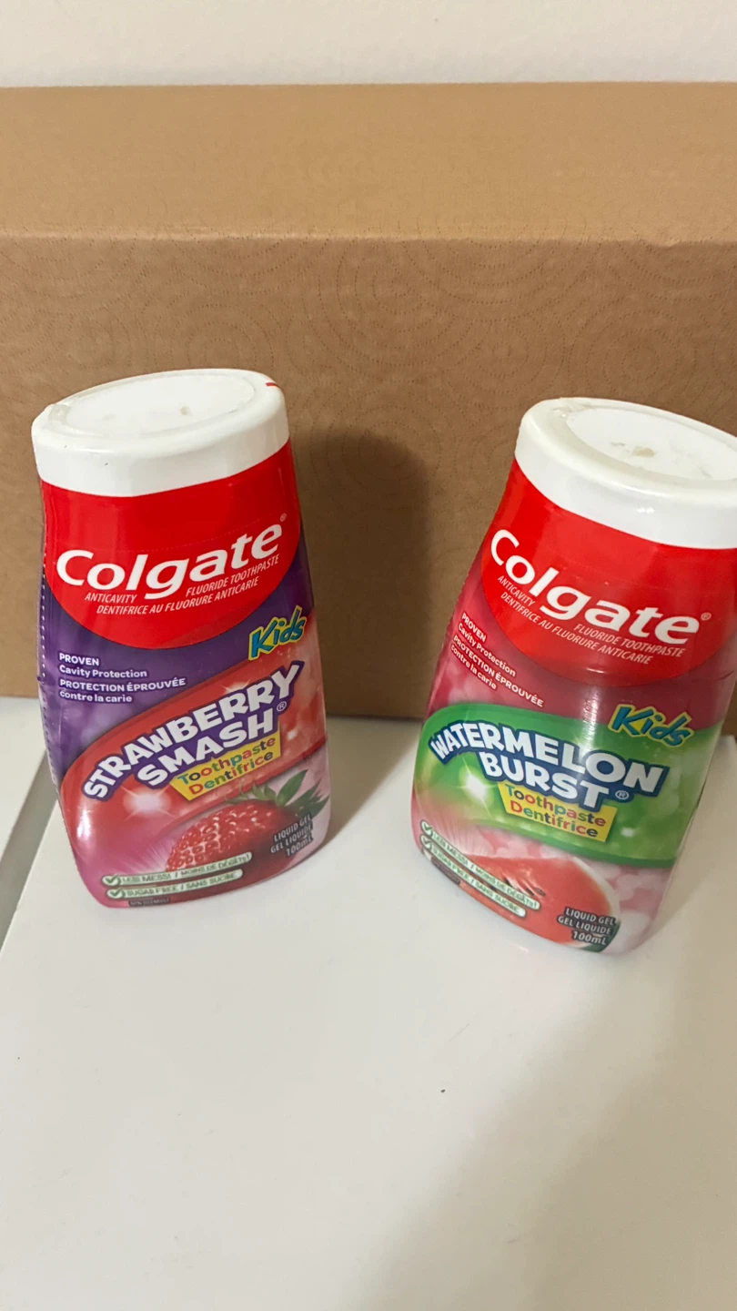 Colgate Kids Toothpaste Bottles 2 Flavours