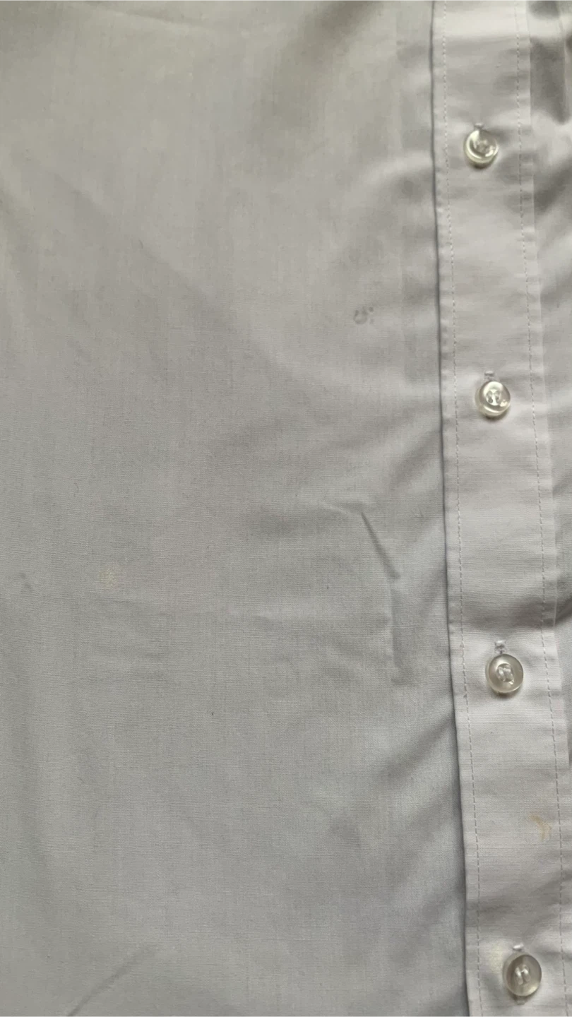 InSchoolWear White Long-Sleeve Uniform Shirt 15” 🏈 - photo 5