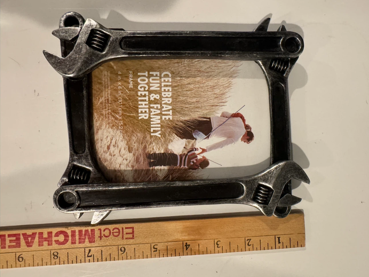 Wrench Themed Photo Frame - photo 5