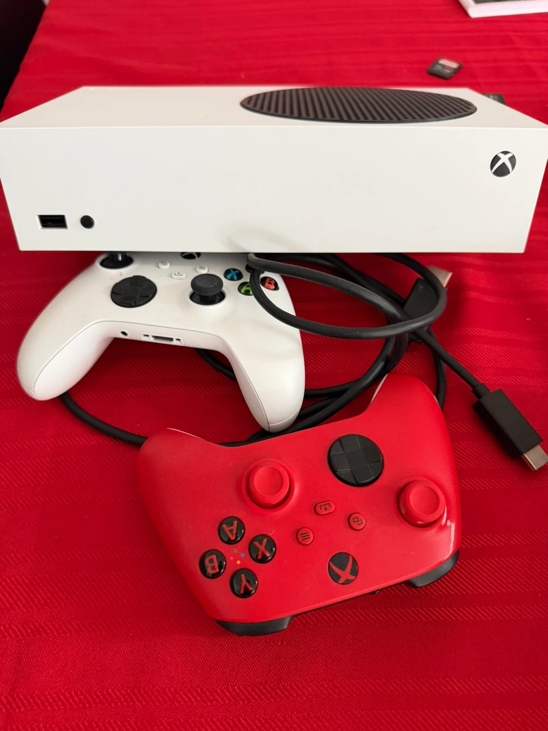 Xbox Series S Console with Two Controllers