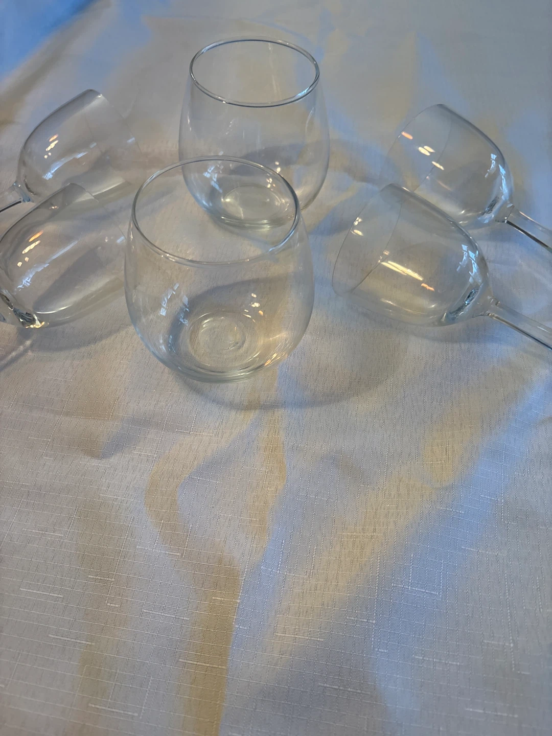 Set of 5 Stemless Wine Glasses - photo 2