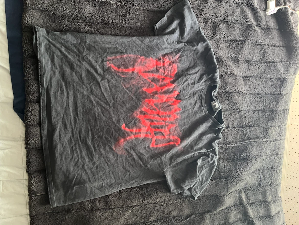 Revenge T-Shirt Black with Red Graphics
