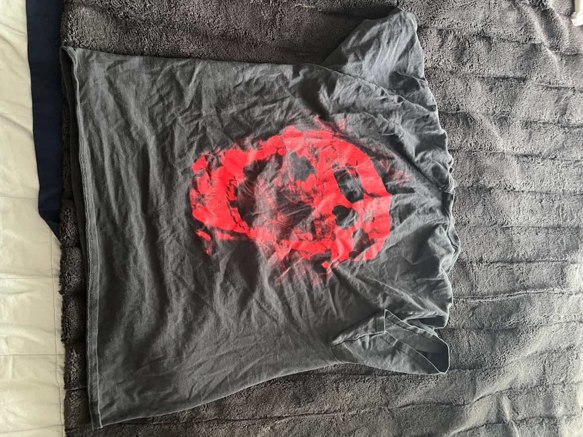Revenge T-Shirt Black with Red Graphics - photo 2