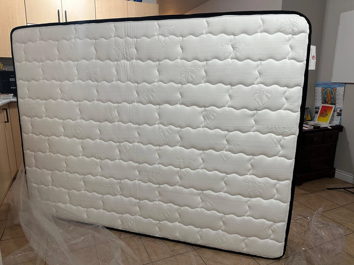 Brand New Queen 12” Hybrid Mattress – Unused - photo 2