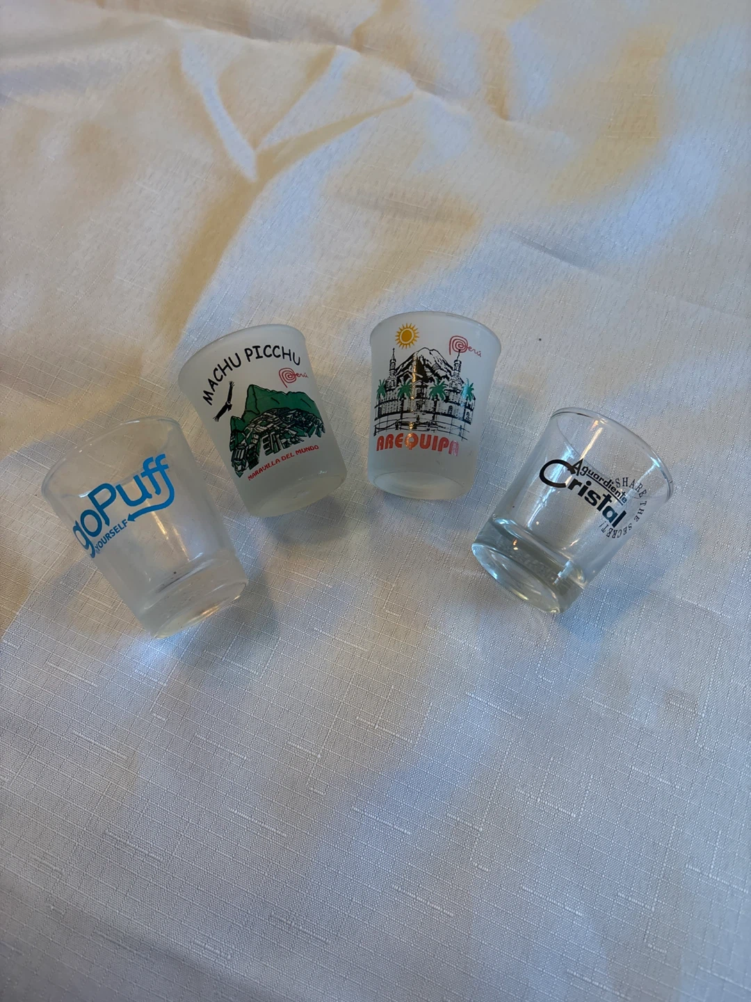 Set of 4 Collectible Shot Glasses