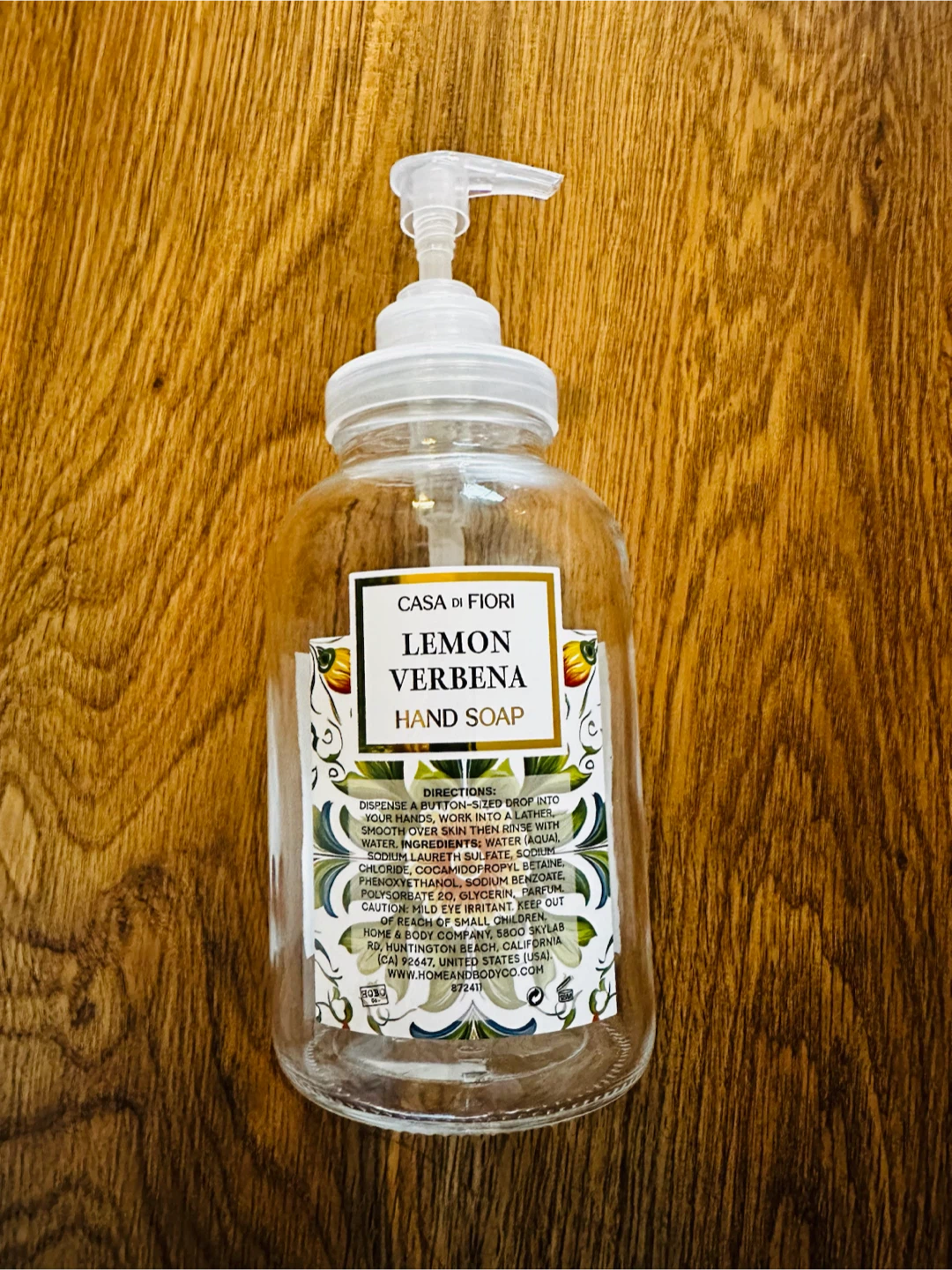 🏈Hand Soap Bottle Glass
