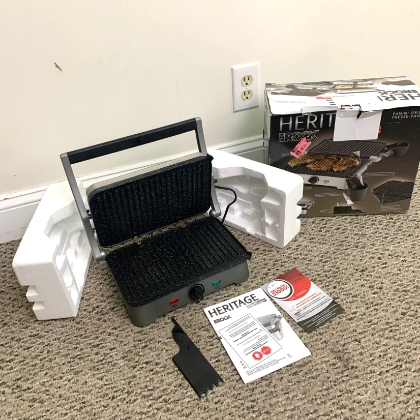 Panini Press Sandwich Grill Countertop Cooking Appliance - photo 2