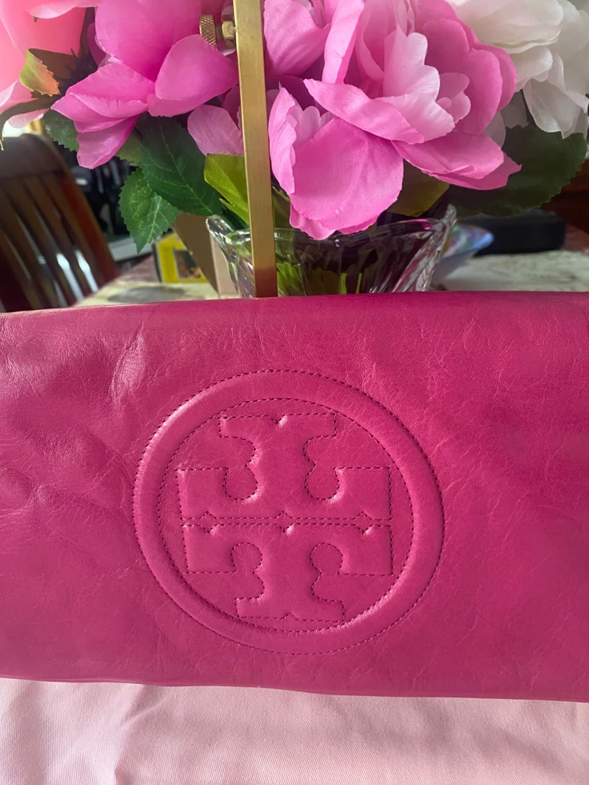 Tory Burch Hot Pink Leather Handbag - photo 2