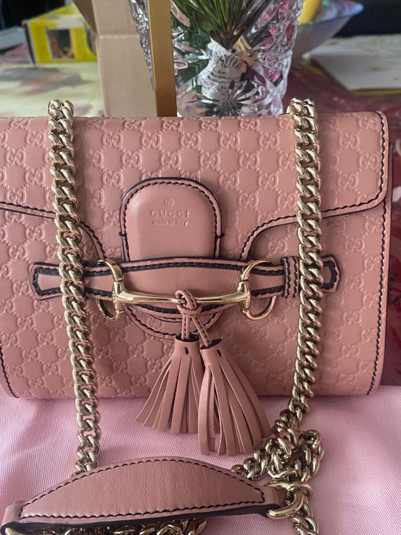 Gucci GG Guccissima Leather Chain Bag - photo 2