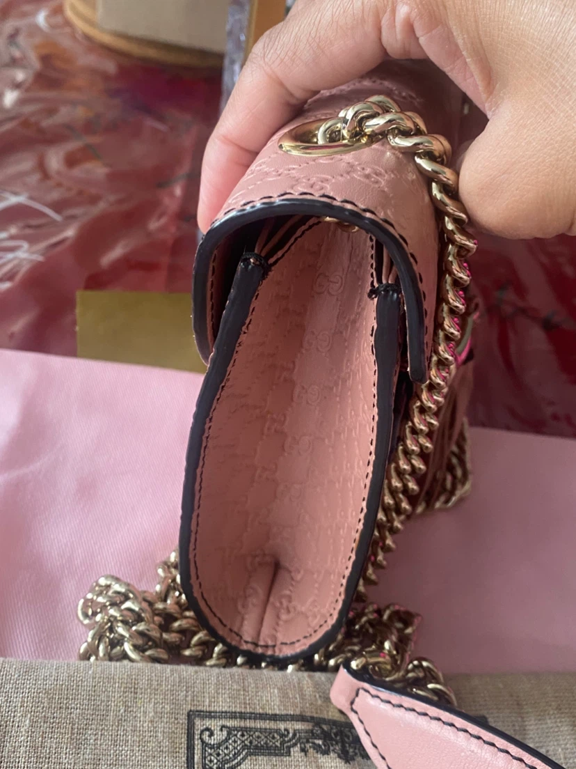 Gucci GG Guccissima Leather Chain Bag - photo 4