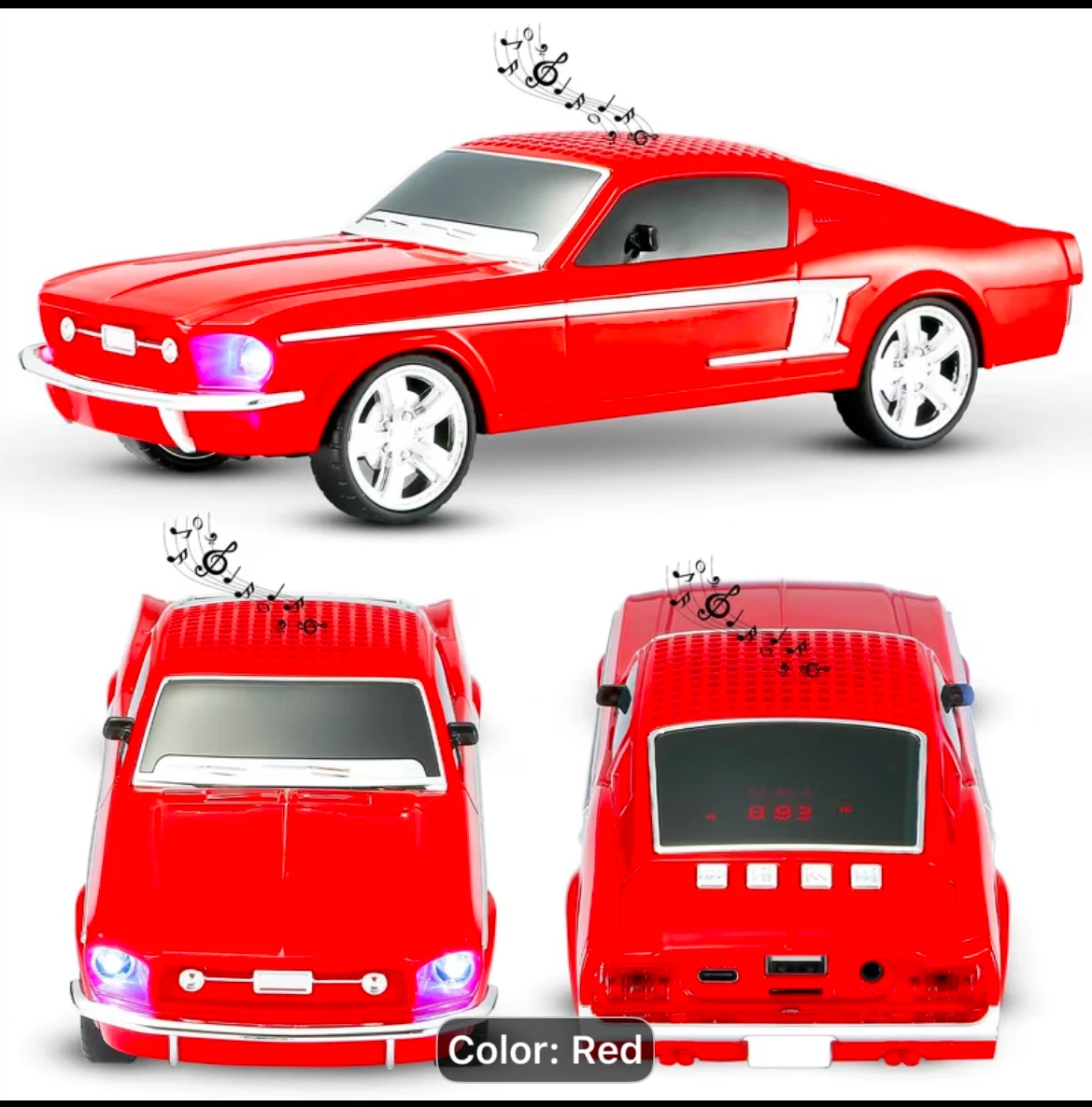 Fuzix Mustang GT Car Speaker - photo 3