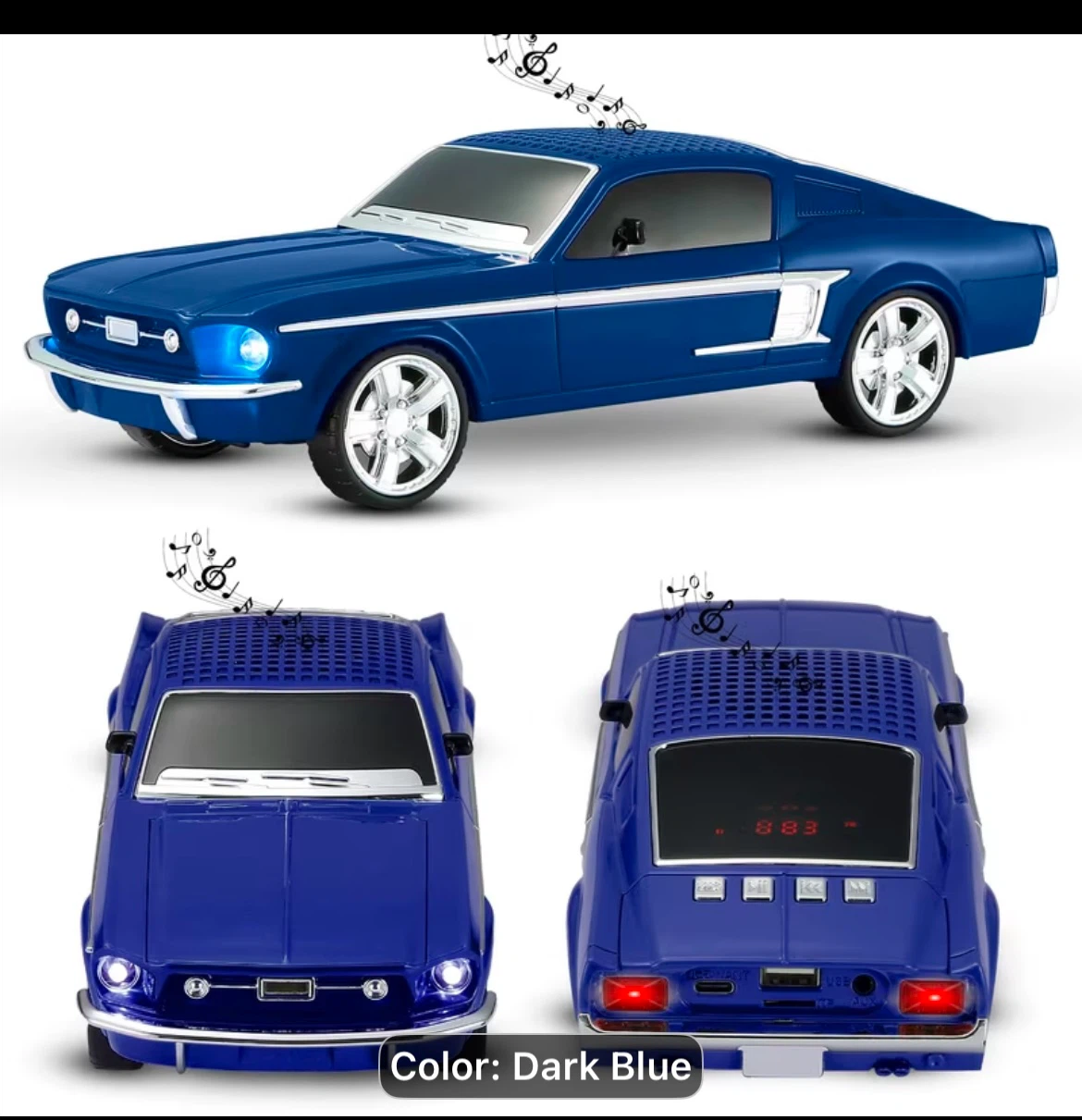 Fuzix Mustang GT Car Speaker - photo 5