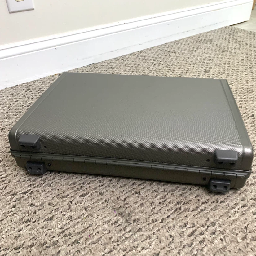Briefcase Hard Shell Business Document Case Samsonite Grey - photo 5