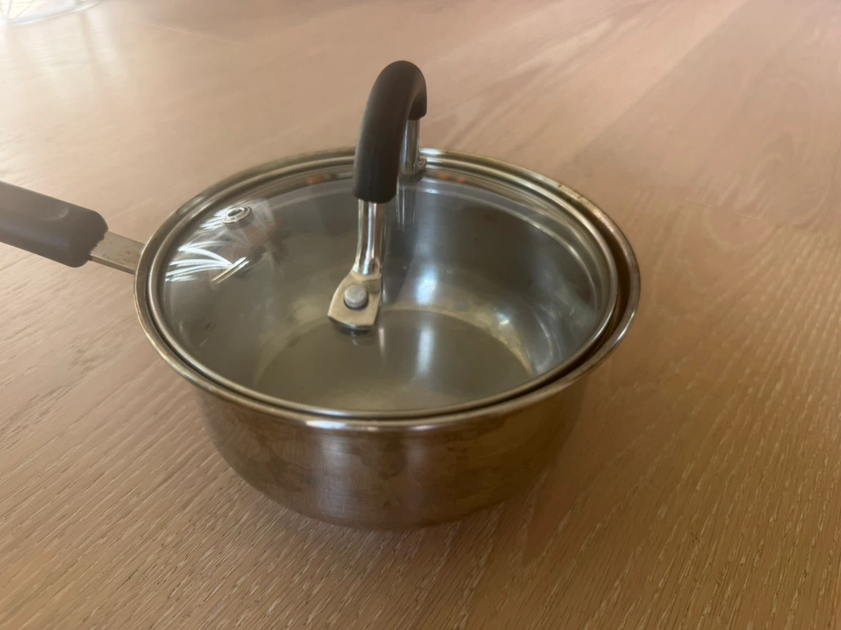 🏈Stainless Steel Small Saucepan with Lid - photo 2