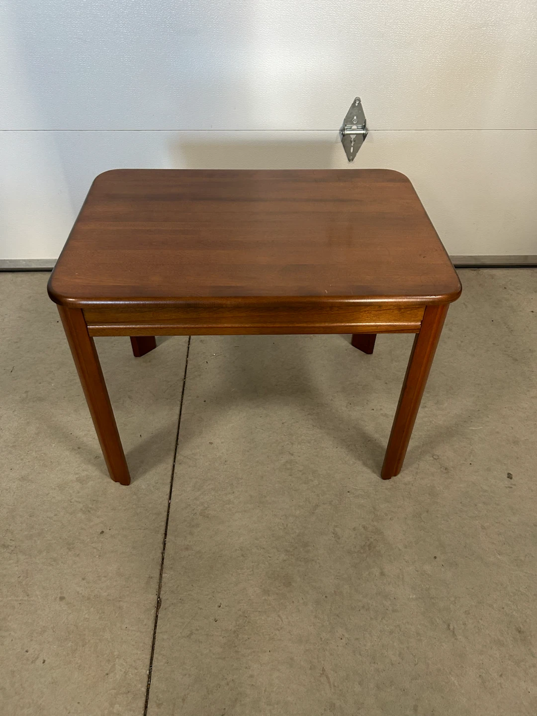 Mid-Century Modern Wood Side Table