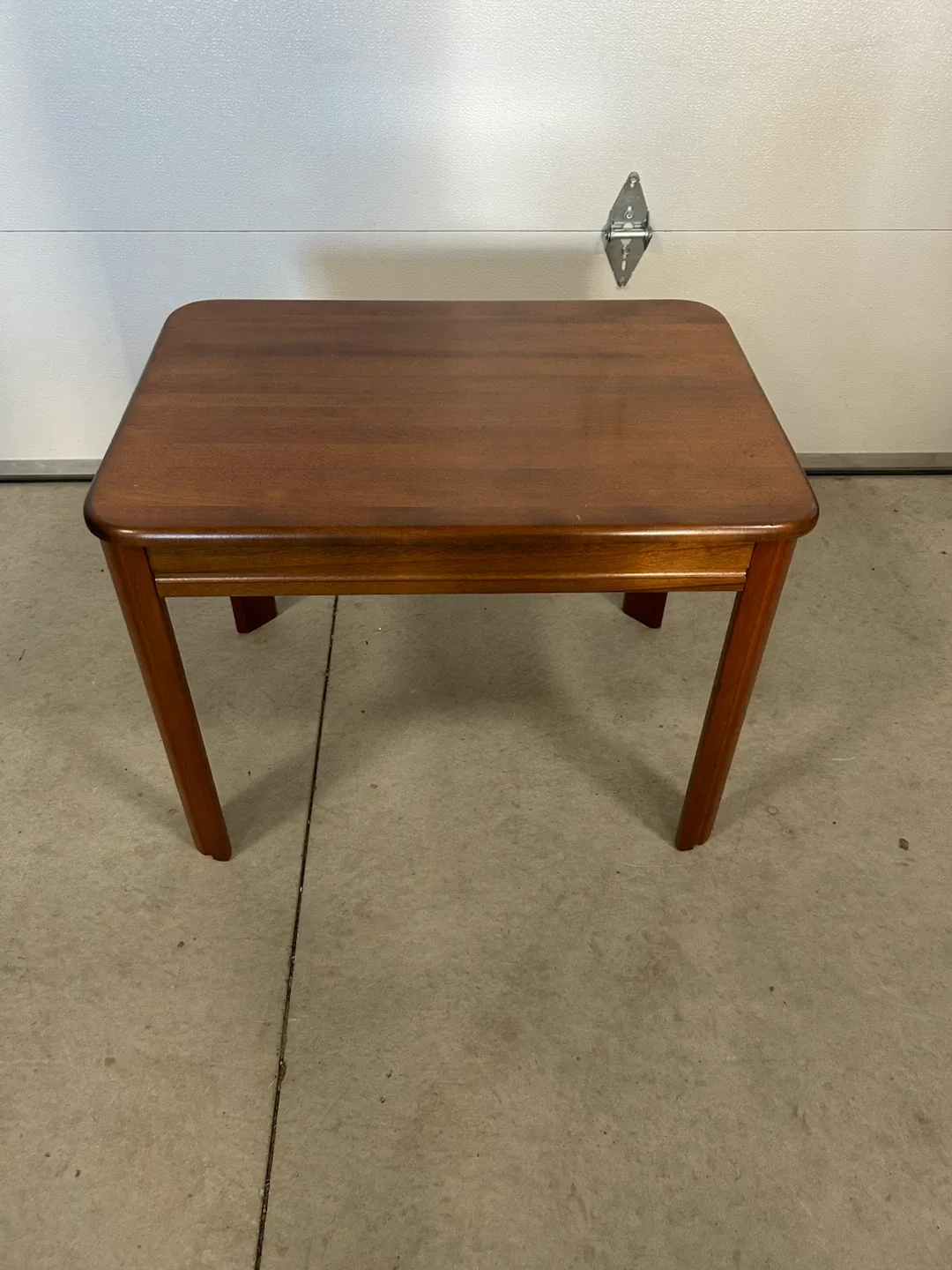 Mid-Century Modern Wood Side Table