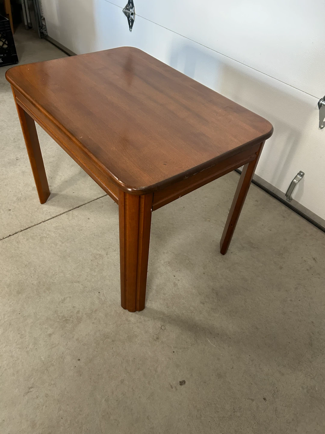 Mid-Century Modern Wood Side Table - photo 2