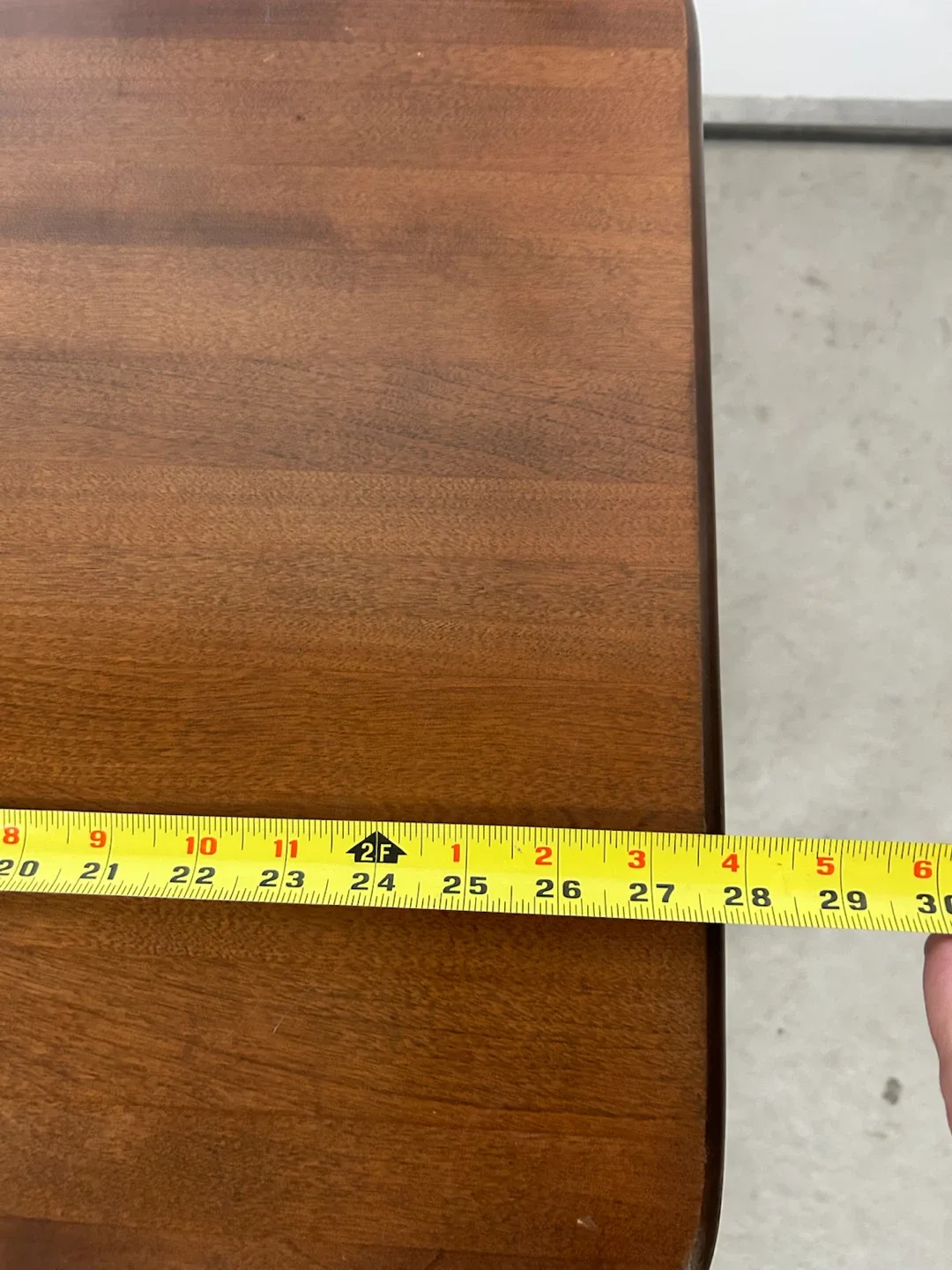 Mid-Century Modern Wood Side Table - photo 4