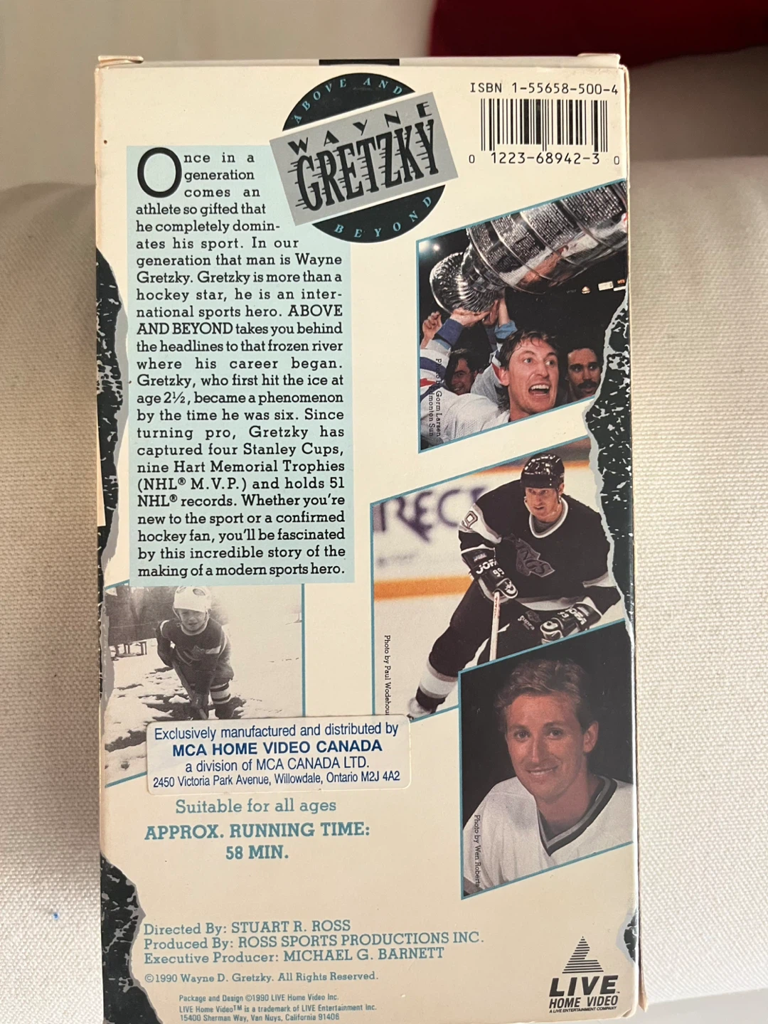 Wayne Gretzky: Above and Beyond VHS - photo 2