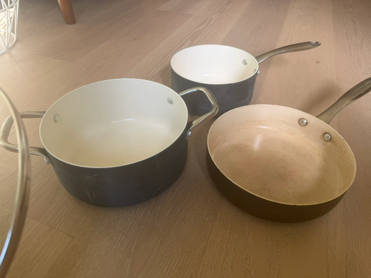 🏈Love Pan ceramic cookware set - photo 3