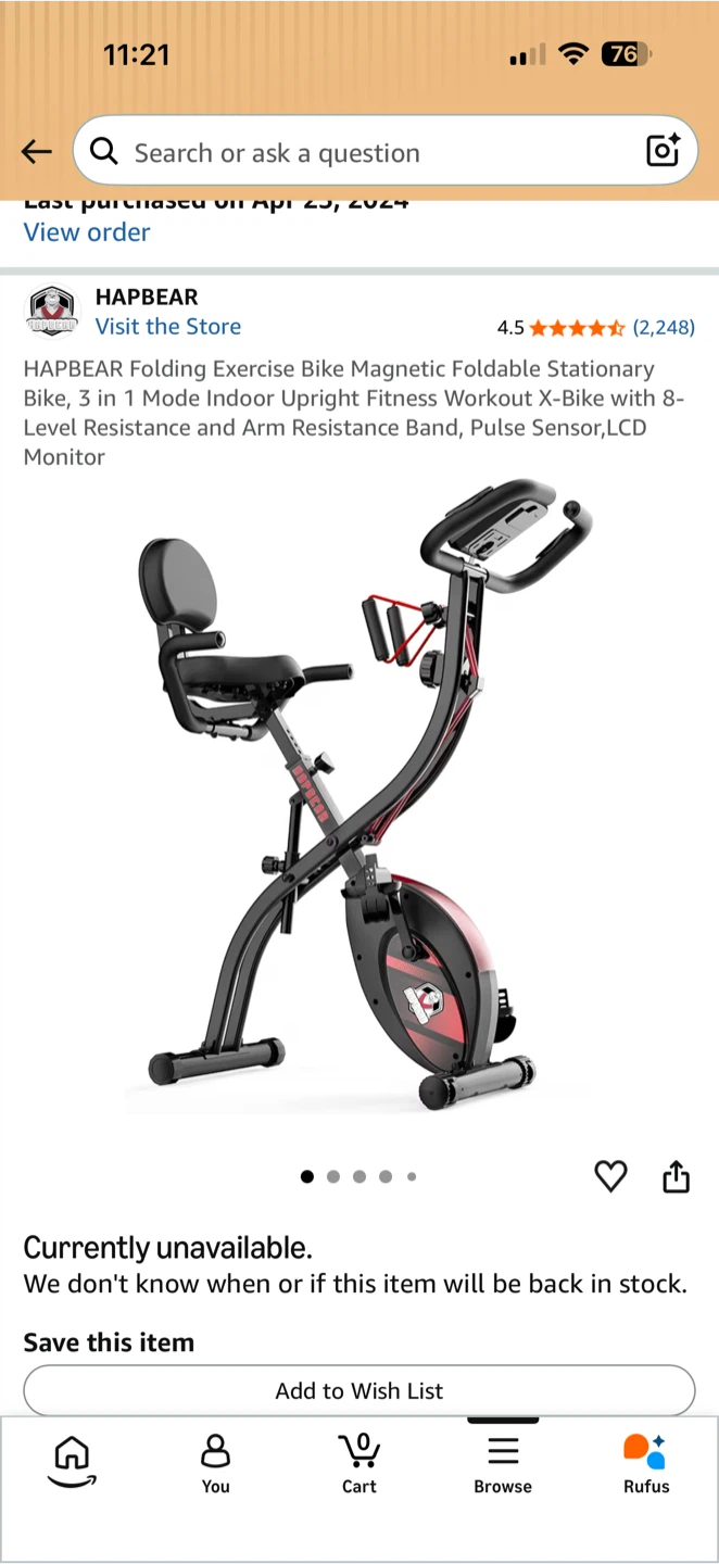 Folding 3-in-1  Exercise Bike - photo 2