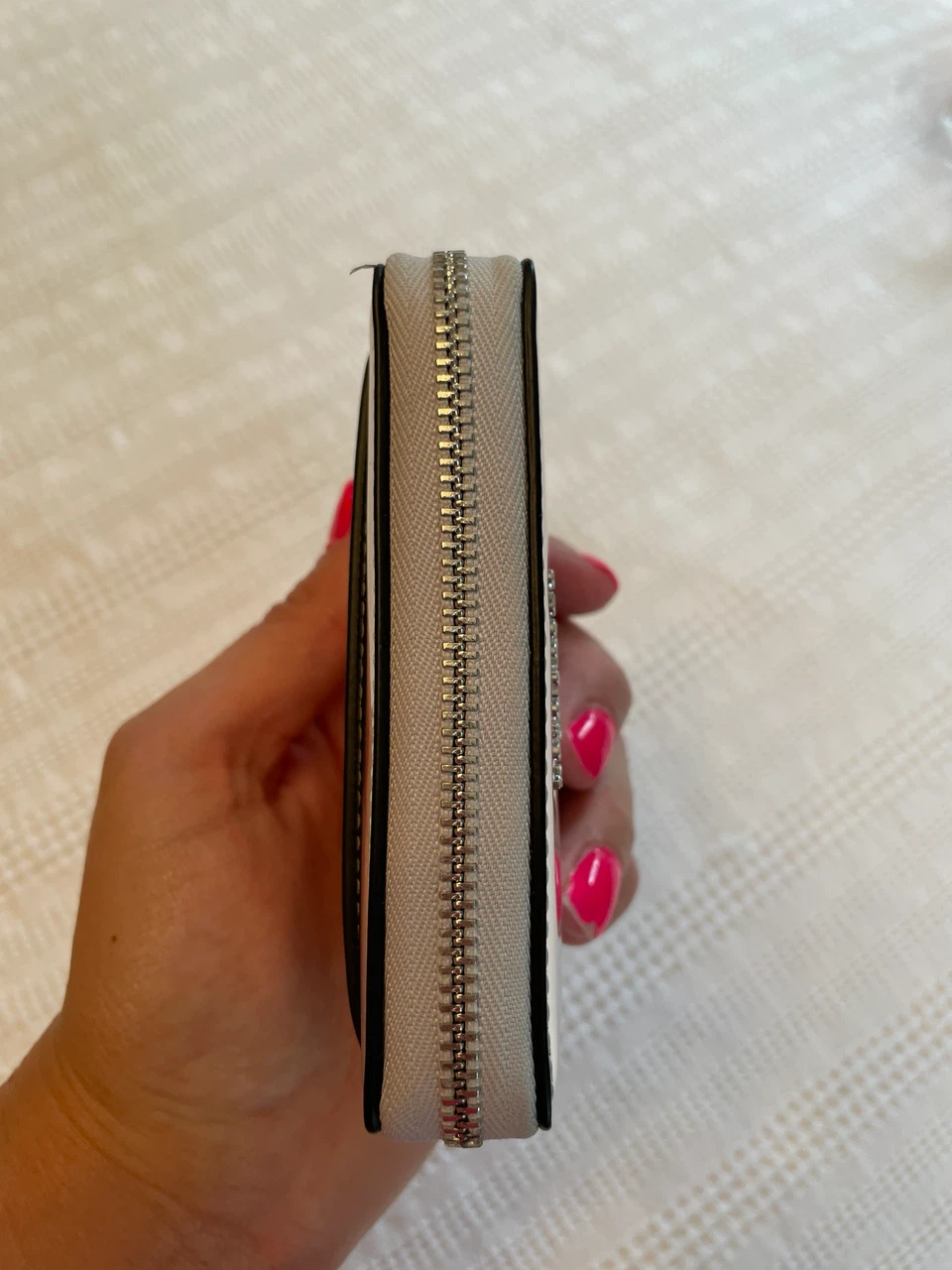 Kate Spade Wallet Metallic Silver Brand New With Tags - photo 4