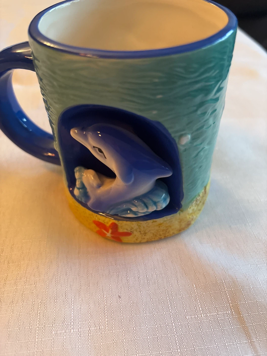 Rep. Dom. Dolphin Themed Ceramic Mug - photo 2