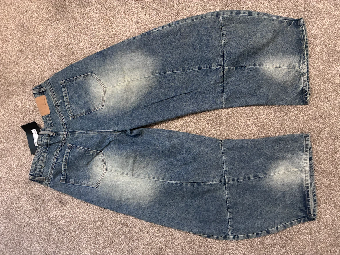 Inflation Denim Wide-Leg Jeans