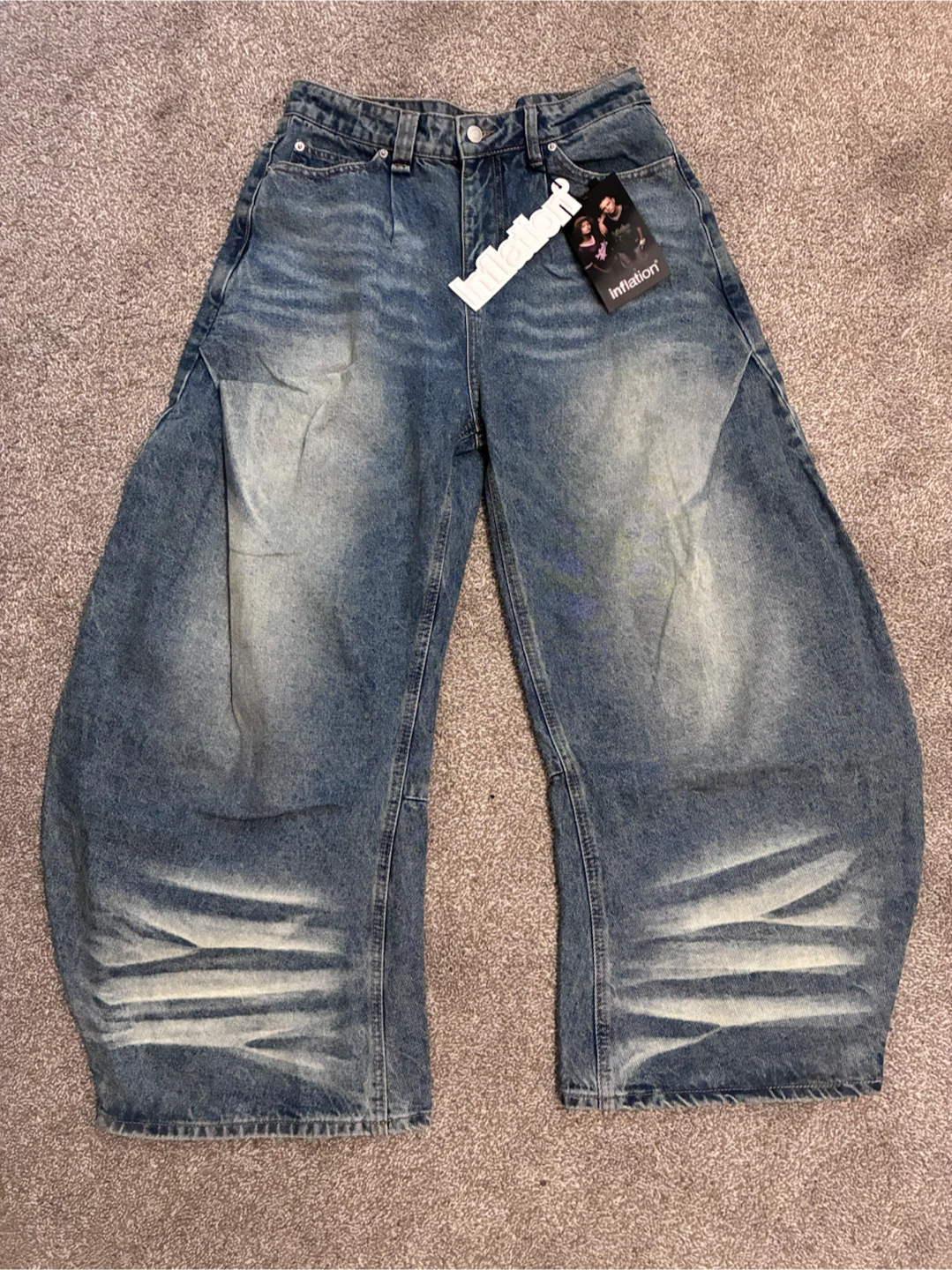 Inflation Denim Wide-Leg Jeans - photo 2