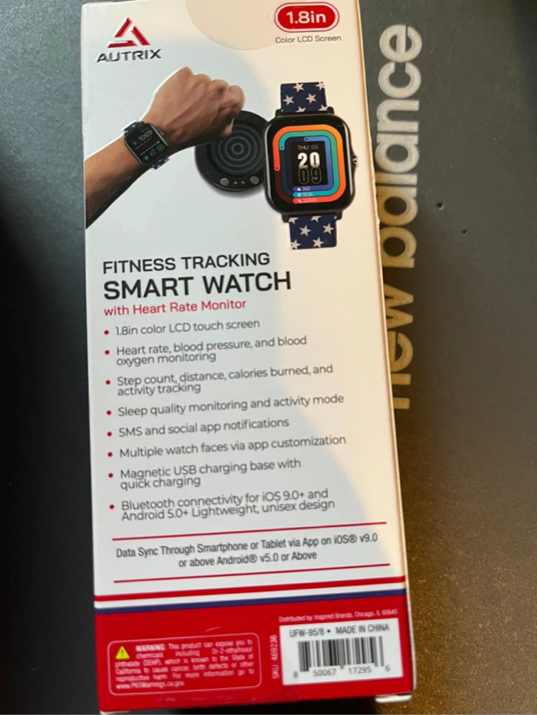 Autrix Fitness Tracking Smart Watch 🏈 - photo 3