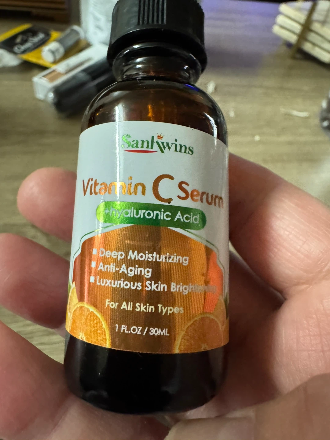 Sankwins Vitamin C Serum with Hyaluronic 🏈 Acid - photo 2