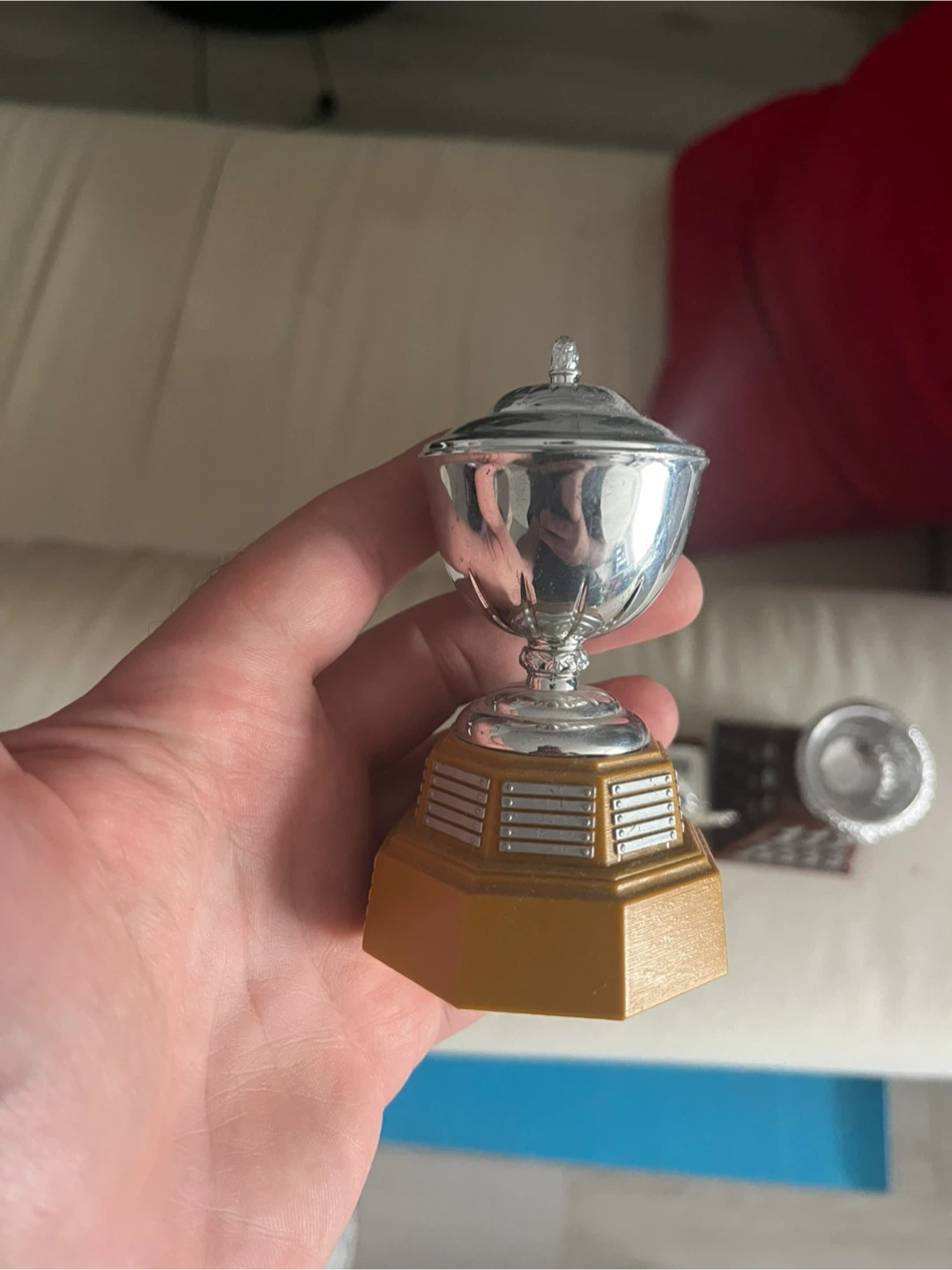 Set of three mini Canadian trophy replicas - photo 2