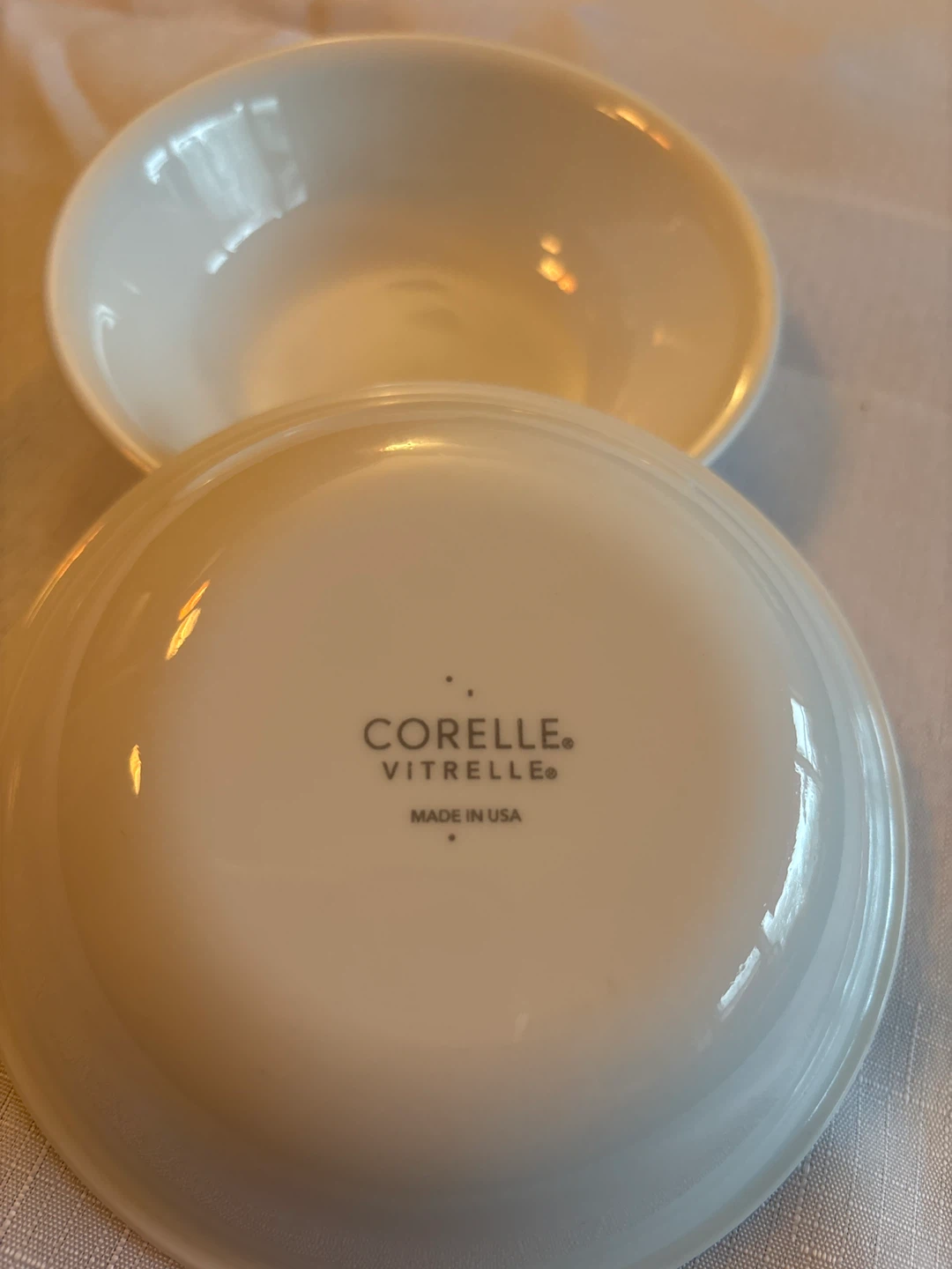 Set of 2 Corelle Vitrelle Bowls