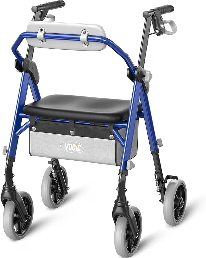 VOCIC Blue Rollator Walker