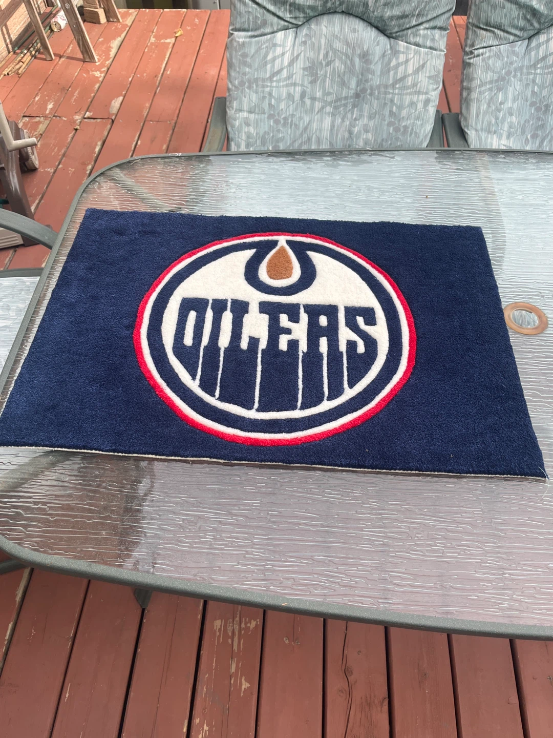 Edmonton Oilers Mat (20x30) + FREE Hockey Card Collection! - photo 2