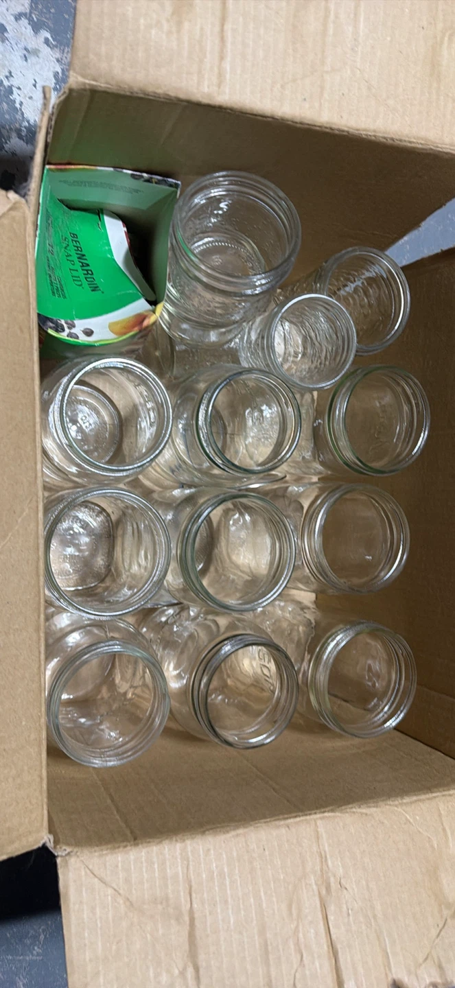 Assorted Bernardin and Atlas Mason Jars