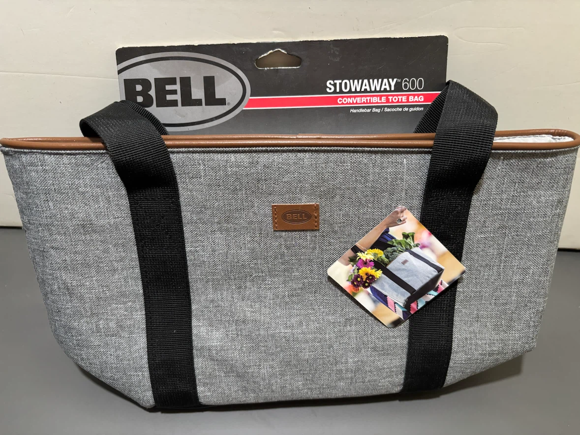 Bell Stowaway 600 Convertible Bicycle Tote Bag 🏈
