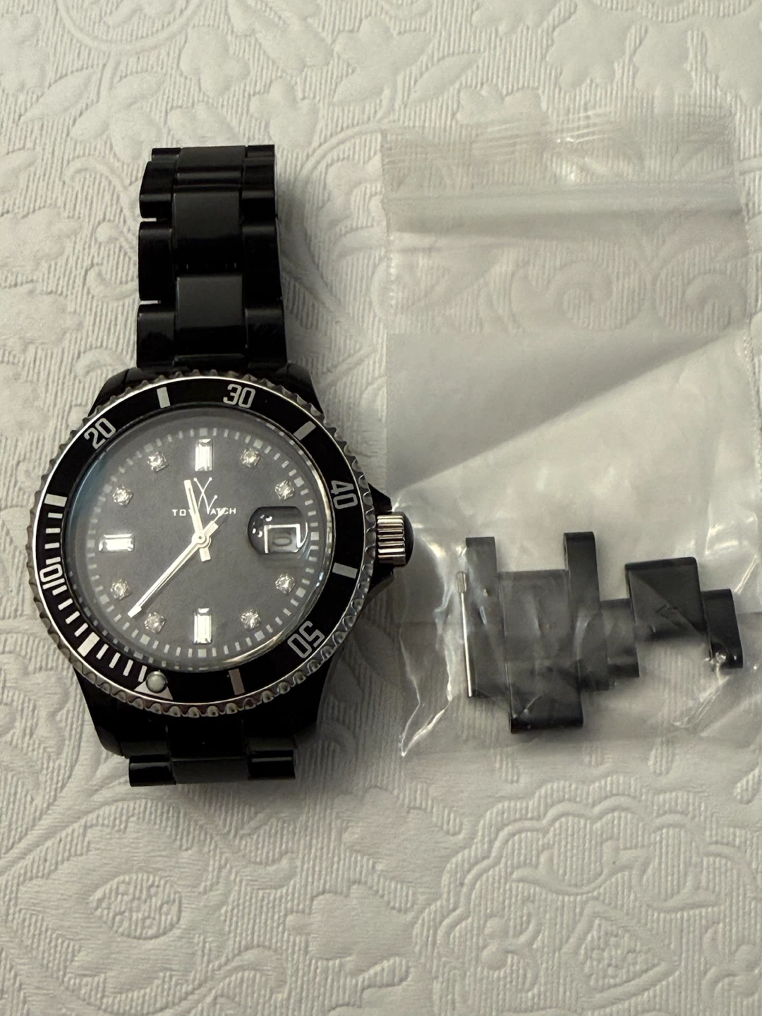 Black ToyWatch Diver Style Watch - photo 4
