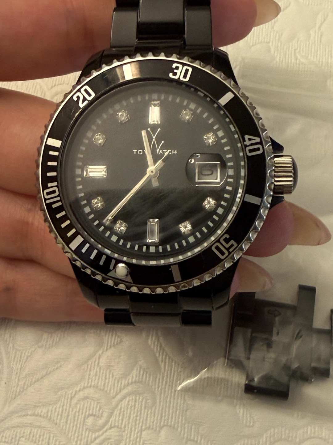 Black ToyWatch Diver Style Watch - photo 5