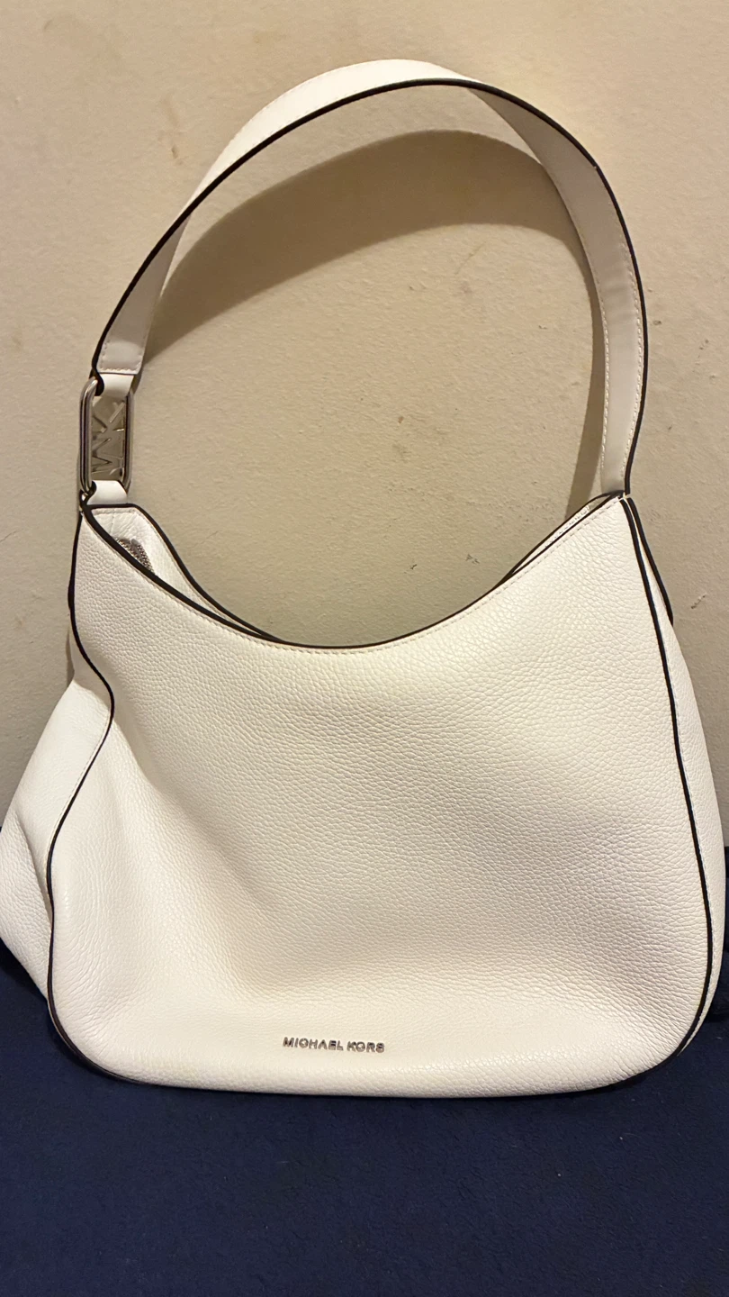 Michael Kors White Shoulder Bag