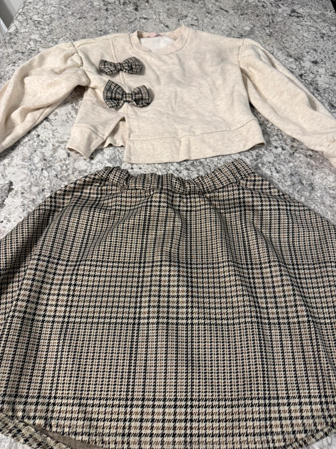 Paisley Lane Bow Detail Outfit Set