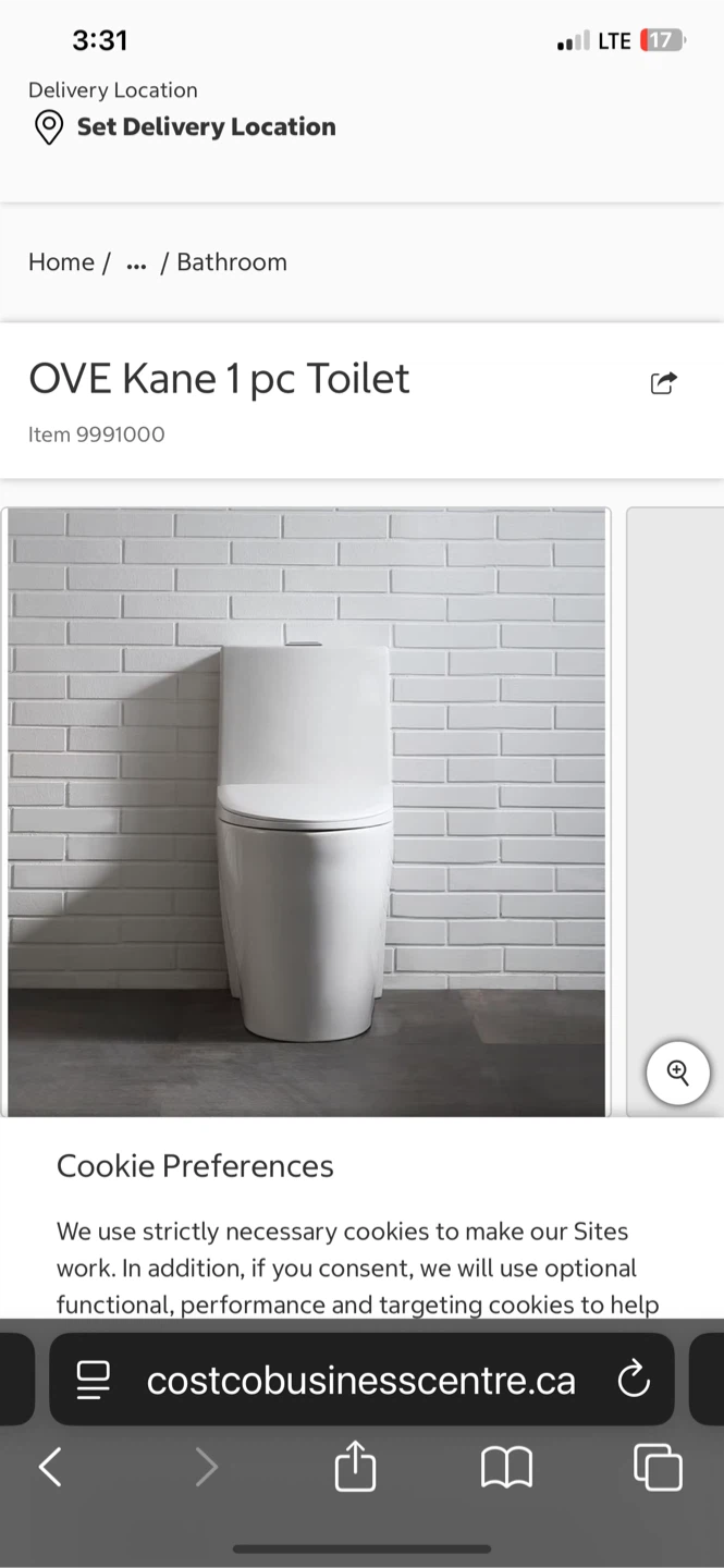 OVE Kane 1-Piece Toilet