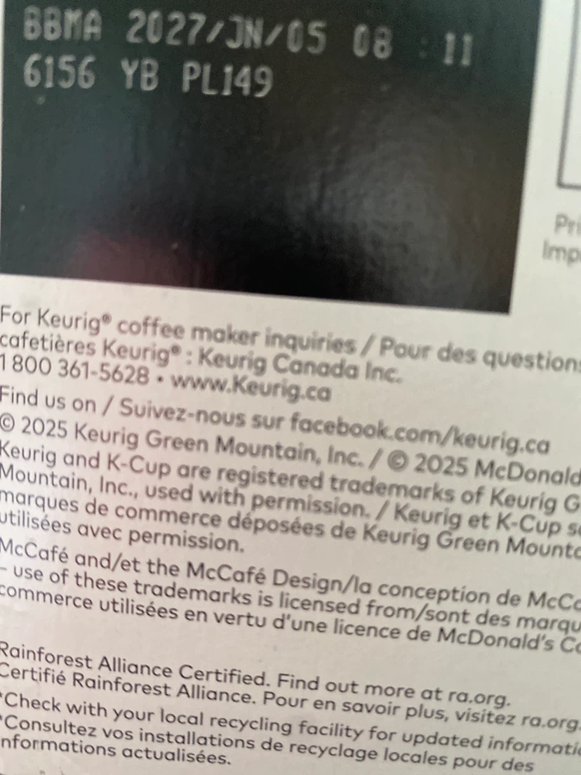 McCafé Premium Roast K-Cup Pods - 30 Pack🏈