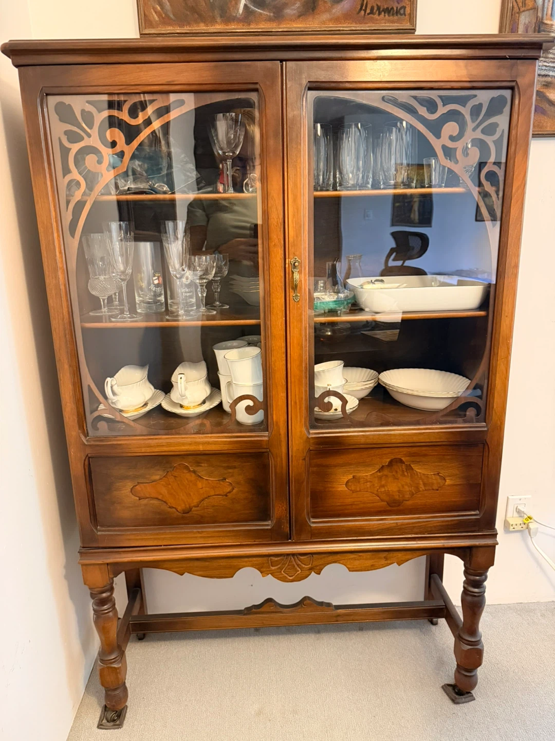 Antique China Cabinet