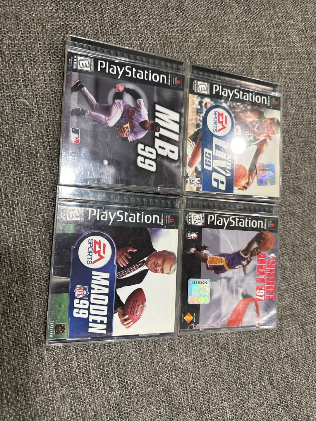 RETRO LOT, Set of 5 PlayStation Sports Games