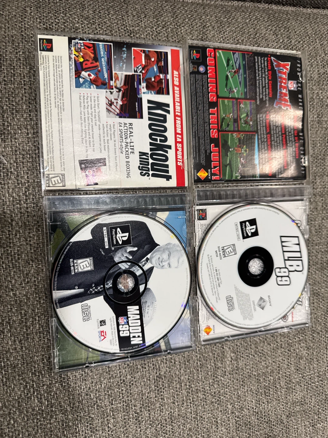 RETRO LOT, Set of 5 PlayStation Sports Games - photo 2