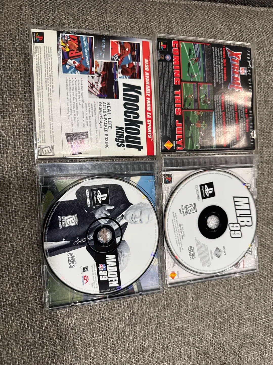 RETRO LOT, Set of 5 PlayStation Sports Games - photo 2