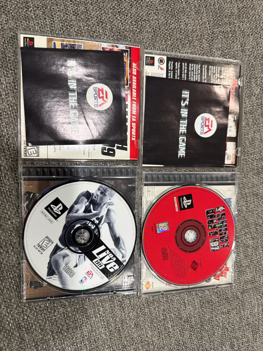 RETRO LOT, Set of 5 PlayStation Sports Games - photo 3